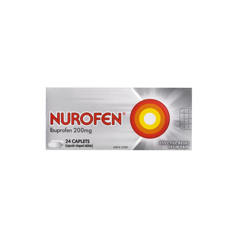 Nurofen Caplets 24 - 93711159 are sold at Cincotta Discount Chemist. Buy online or shop in-store.