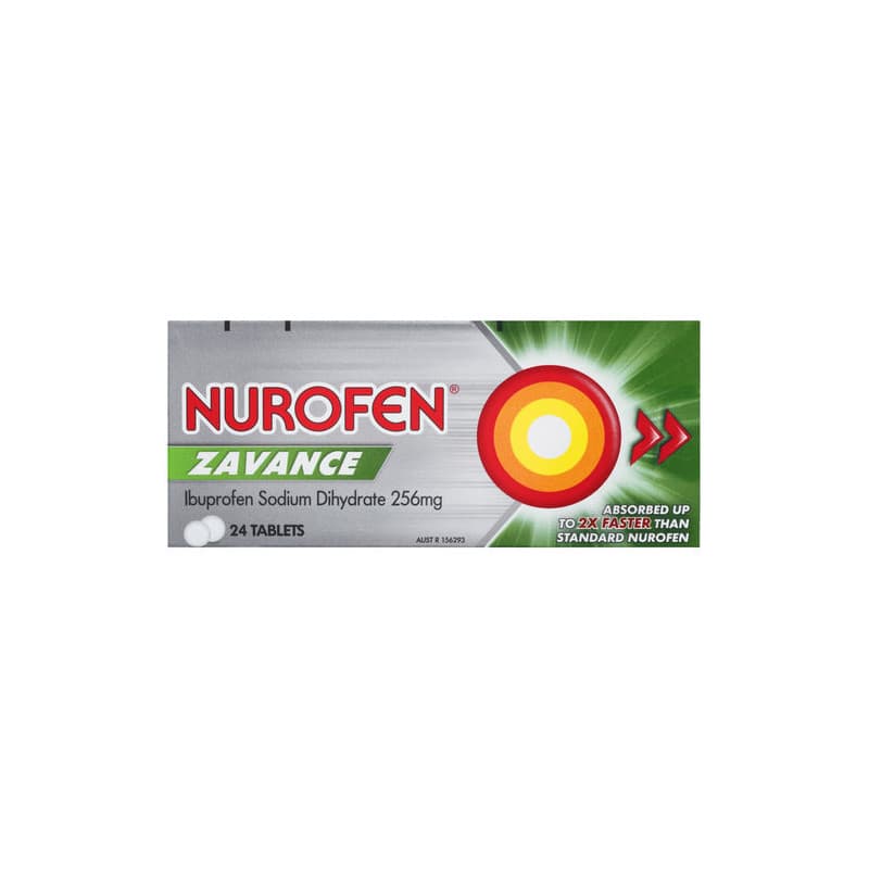 Nurofen Zavance 24 Tablets - 9300631742920 are sold at Cincotta Discount Chemist. Buy online or shop in-store.