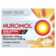 Nuromol Liquid Capsules 10 - 9300711398818 are sold at Cincotta Discount Chemist. Buy online or shop in-store.