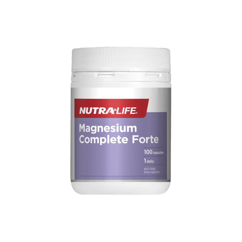 Nutralife Magnesium Forte Daily Capsule 100 - 9400581045260 are sold at Cincotta Discount Chemist. Buy online or shop in-store.