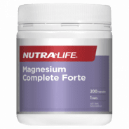 Nutralife Magnesium Forte Daily Capsules 200 - 9400581045277 are sold at Cincotta Discount Chemist. Buy online or shop in-store.