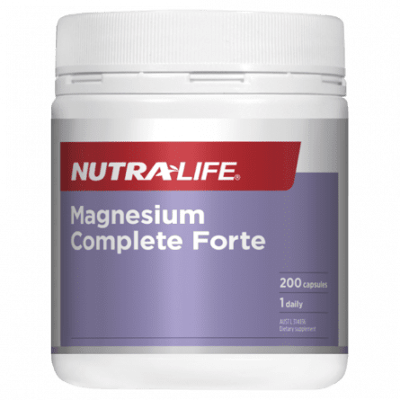 Nutralife Magnesium Forte Daily Capsules 200 - 9400581045277 are sold at Cincotta Discount Chemist. Buy online or shop in-store.