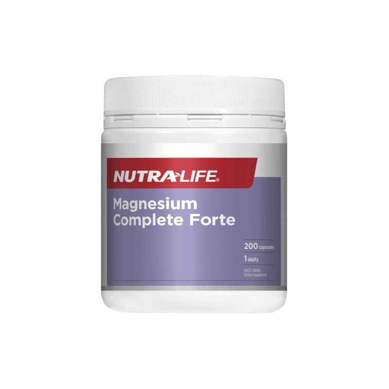 Nutralife Magnesium Forte Daily Capsules 200 - 9400581045277 are sold at Cincotta Discount Chemist. Buy online or shop in-store.