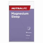 Nutralife Magnesium Sleep Capsules 30 - 9400581045307 are sold at Cincotta Discount Chemist. Buy online or shop in-store.