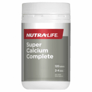 Nutralife Super Calcium Complete 120 Tablets - 9400581045468 are sold at Cincotta Discount Chemist. Buy online or shop in-store.