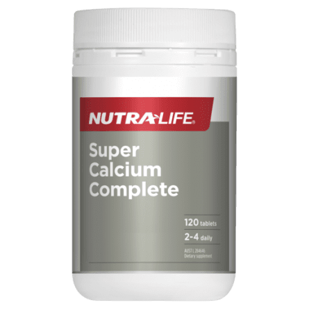 Nutralife Super Calcium Complete 120 Tablets - 9400581045468 are sold at Cincotta Discount Chemist. Buy online or shop in-store.