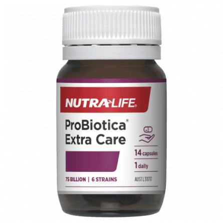 Nutralife Probiotica Extra Care Capsules 14 - 9400581048438 are sold at Cincotta Discount Chemist. Buy online or shop in-store.