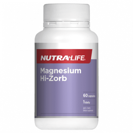 Nutra-Life Magnesium Hi-Zorb 60 capsules - 9400581048551 are sold at Cincotta Discount Chemist. Buy online or shop in-store.