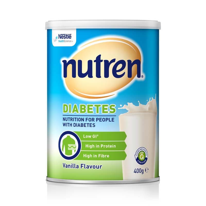 Nutren Diabetes Vanilla 400g - 7613039325476 are sold at Cincotta Discount Chemist. Buy online or shop in-store.