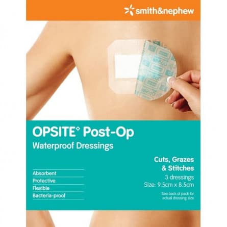 Opsite Post-Op 8.5cm  x 9.5cm  3 pk - 9330169002319 are sold at Cincotta Discount Chemist. Buy online or shop in-store.