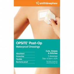 Opsite Post-Op 5cm x6.5cm  5 pk - 9330169002302 are sold at Cincotta Discount Chemist. Buy online or shop in-store.