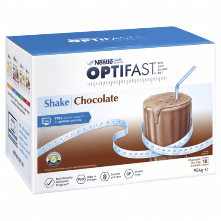 Optifast VLCD Chocolate 53g 18 pack - 7613035773776 are sold at Cincotta Discount Chemist. Buy online or shop in-store.