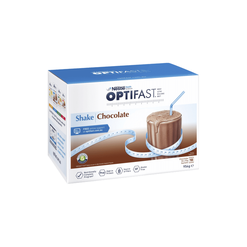 Optifast VLCD Chocolate 53g 18 pack - 7613035773776 are sold at Cincotta Discount Chemist. Buy online or shop in-store.