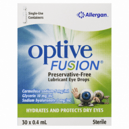 Optive Fusion Eye Drops 30 x 0.4mL - 9315195945151 are sold at Cincotta Discount Chemist. Buy online or shop in-store.