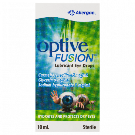 Optive Fusion Eye Drops 10mL - 9315195946073 are sold at Cincotta Discount Chemist. Buy online or shop in-store.