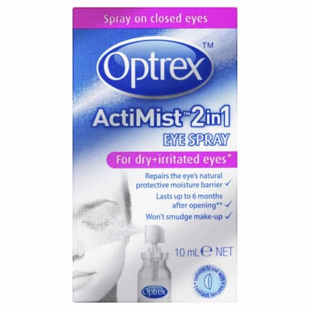 Optrex Actimist Dry and Irritated Eyes 10mL - 9300711826670 are sold at Cincotta Discount Chemist. Buy online or shop in-store.