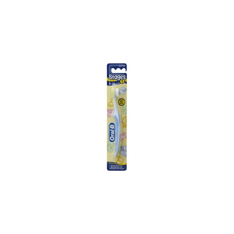 Oral B Toothbrush Stage 1 for 4-24 Months - 3014260098735 are sold at Cincotta Discount Chemist. Buy online or shop in-store.