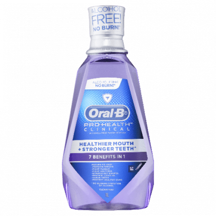 Oral-B Pro-Health Clinical Clean Mint 1L - 4902430670074 are sold at Cincotta Discount Chemist. Buy online or shop in-store.