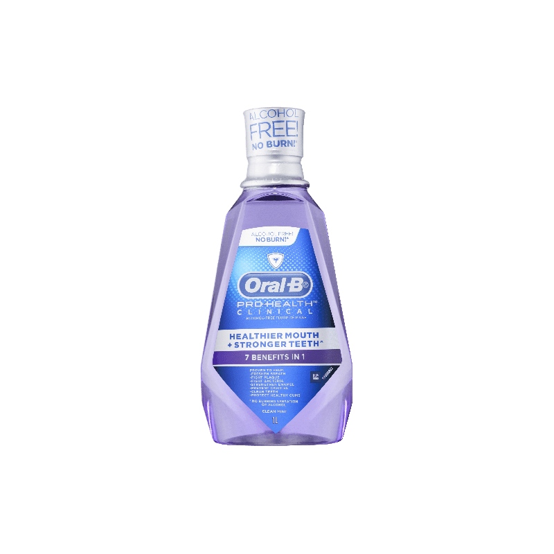 Oral-B Pro-Health Clinical Clean Mint 1L - 4902430670074 are sold at Cincotta Discount Chemist. Buy online or shop in-store.