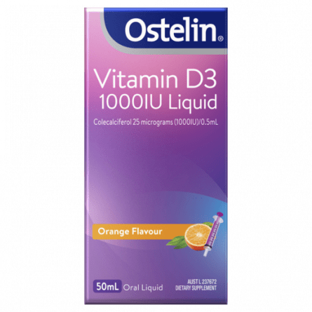 Ostelin Vitamin D Liquid 50mL - 9316090502005 are sold at Cincotta Discount Chemist. Buy online or shop in-store.