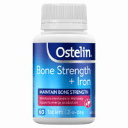 Ostelin Strength + Iron 60 Tablets - 9316090507505 are sold at Cincotta Discount Chemist. Buy online or shop in-store.