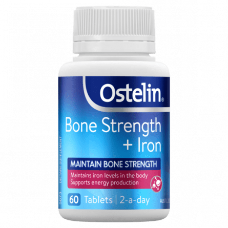 Ostelin Strength + Iron 60 Tablets - 9316090507505 are sold at Cincotta Discount Chemist. Buy online or shop in-store.