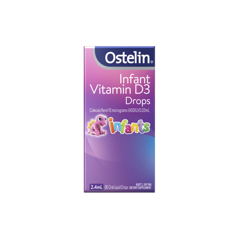 Ostelin Infant Vitamin D3 Drops 2.4mL - 9316090506003 are sold at Cincotta Discount Chemist. Buy online or shop in-store.