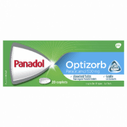Panadol Optizorb 20 Caplet - 9403099004590 are sold at Cincotta Discount Chemist. Buy online or shop in-store.