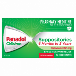 Panadol Children Suppository 125mg 10 pack - 9300673856623 are sold at Cincotta Discount Chemist. Buy online or shop in-store.