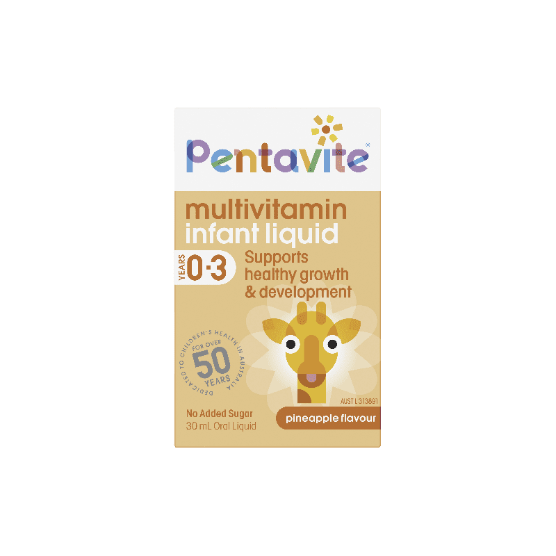 Pentavite Infant Liquid 30mL - 9354410000008 are sold at Cincotta Discount Chemist. Buy online or shop in-store.