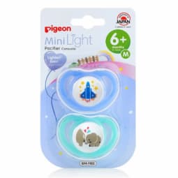 Pigeon Mini Light Soother 6+ mths 2pk - 4902508782487 are sold at Cincotta Discount Chemist. Buy online or shop in-store.