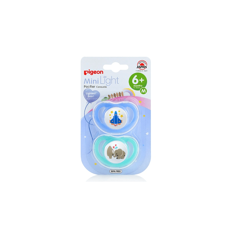 Pigeon Mini Light Soother 6+ mths 2pk - 4902508782487 are sold at Cincotta Discount Chemist. Buy online or shop in-store.