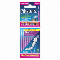 Piksters Size 1 Purple 10 pk - 9336628000018 are sold at Cincotta Discount Chemist. Buy online or shop in-store.