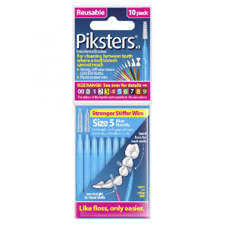 Piksters Size 5 Blue 10 pk - 9336628000056 are sold at Cincotta Discount Chemist. Buy online or shop in-store.
