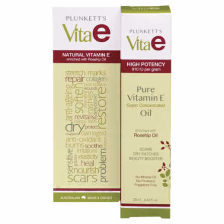 Plunketts Vita E Oil 25mL - 9316754102091 are sold at Cincotta Discount Chemist. Buy online or shop in-store.