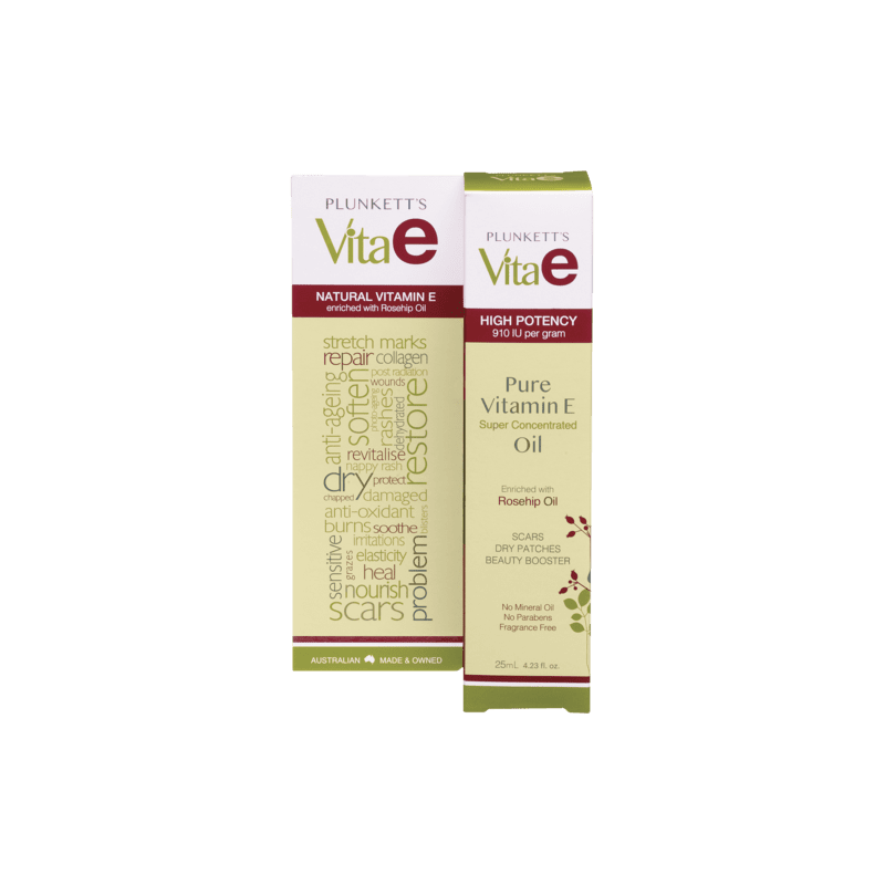 Plunketts Vita E Oil 25mL - 9316754102091 are sold at Cincotta Discount Chemist. Buy online or shop in-store.