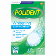 Polident Whitening Cleanser 36 Tablets - 9300673854742 are sold at Cincotta Discount Chemist. Buy online or shop in-store.