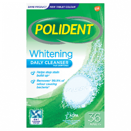 Polident Whitening Cleanser 36 Tablets - 9300673854742 are sold at Cincotta Discount Chemist. Buy online or shop in-store.