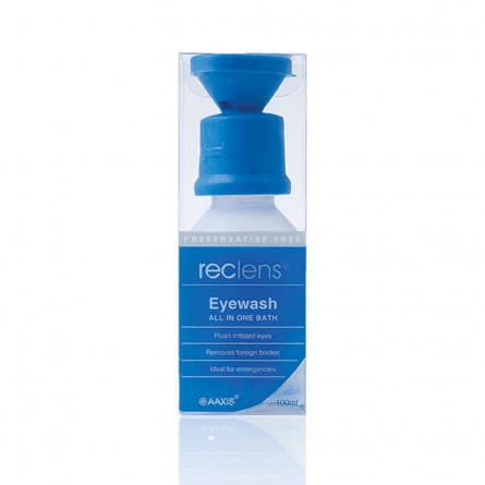 Reclens Eye Wash + Eye Cup 100mL - 9325334024166 are sold at Cincotta Discount Chemist. Buy online or shop in-store.