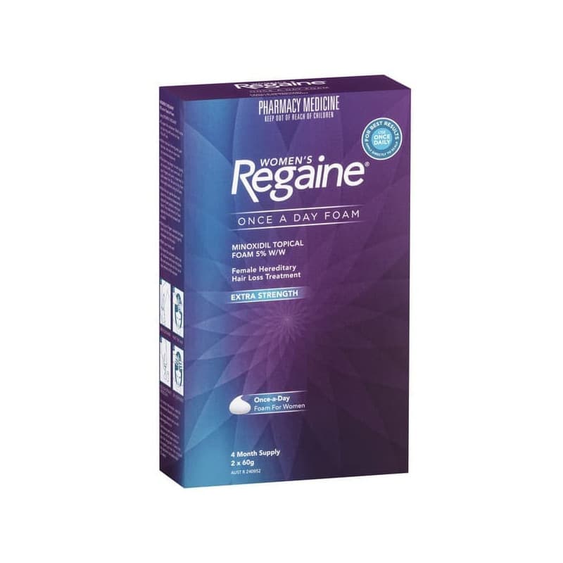 Regaine Women Foam 4 Months - 9300607410112 are sold at Cincotta Discount Chemist. Buy online or shop in-store.