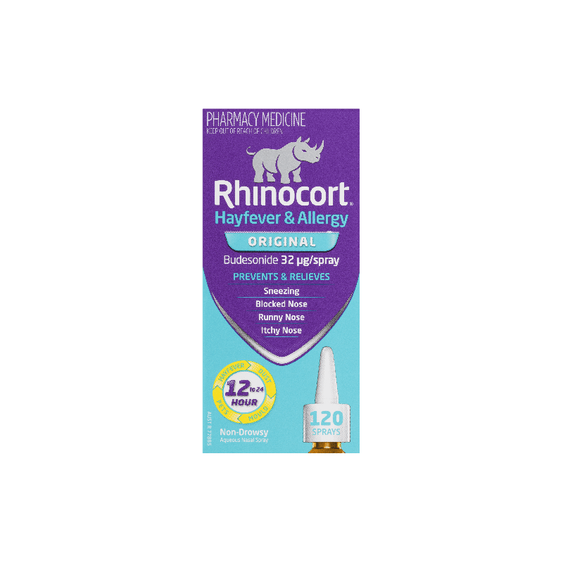 Rhinocort Hayfever Pump Spray 32mcg 120 - 9300607580068 are sold at Cincotta Discount Chemist. Buy online or shop in-store.