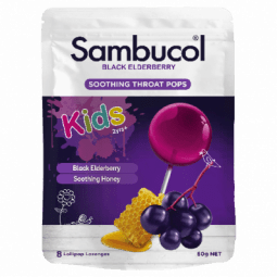 Sambucol Kids Throat Pops 8 Pack - 9314807065454 are sold at Cincotta Discount Chemist. Buy online or shop in-store.