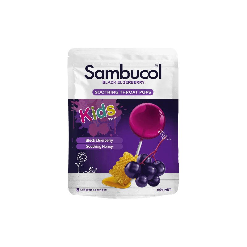 Sambucol Kids Throat Pops 8 Pack - 9314807065454 are sold at Cincotta Discount Chemist. Buy online or shop in-store.