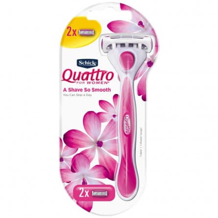 Schick Quattro For Women Razor Blades - 4891228480141 are sold at Cincotta Discount Chemist. Buy online or shop in-store.