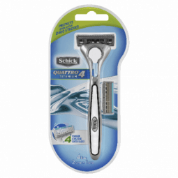Schick Quattro Titanium Kit - 6937266702802 are sold at Cincotta Discount Chemist. Buy online or shop in-store.