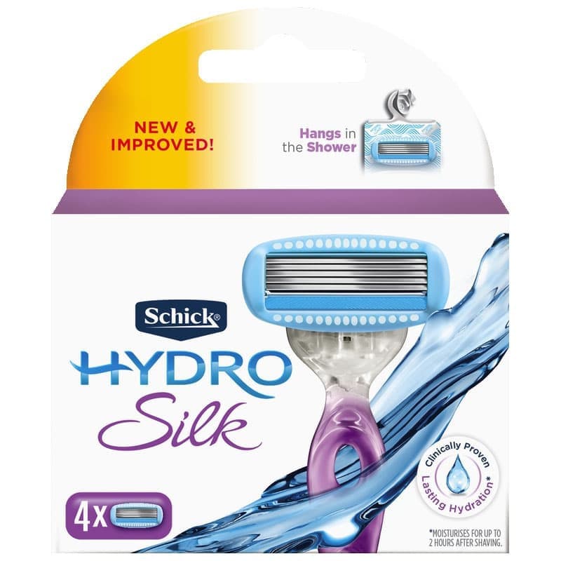 Buy Schick Hydro Silk 4 Refills online at Cincotta Discount Chemist