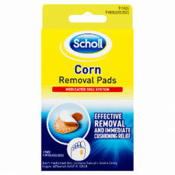 Scholl Corn Removal Pads Medicated 9 Pack - 9312484120305 are sold at Cincotta Discount Chemist. Buy online or shop in-store.