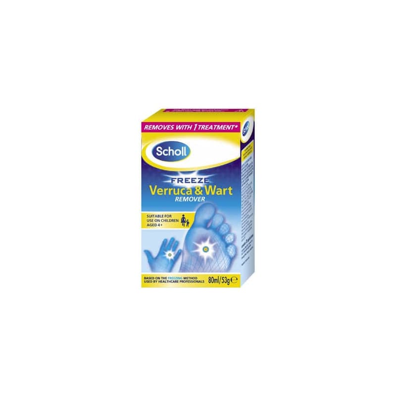 Scholl Freeze Verruca and Wart Remover 80mL - 9300631749974 are sold at Cincotta Discount Chemist. Buy online or shop in-store.