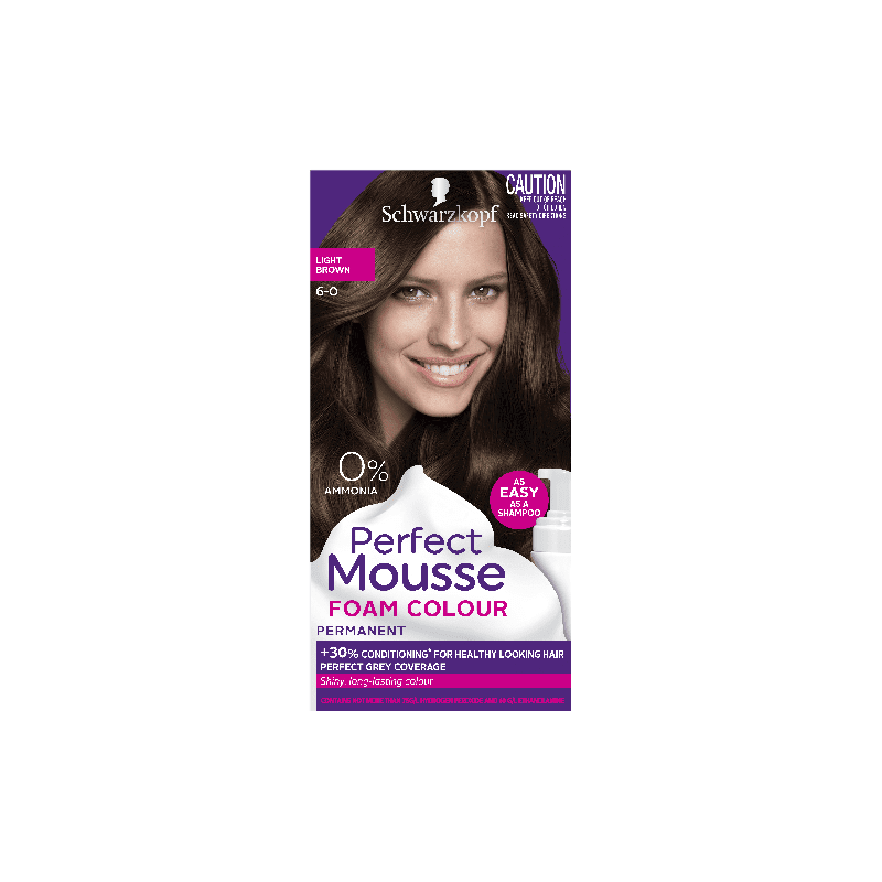 Schwarzkopf Perfect Mousse 6.0 Light Brown - 9310714210475 are sold at Cincotta Discount Chemist. Buy online or shop in-store.