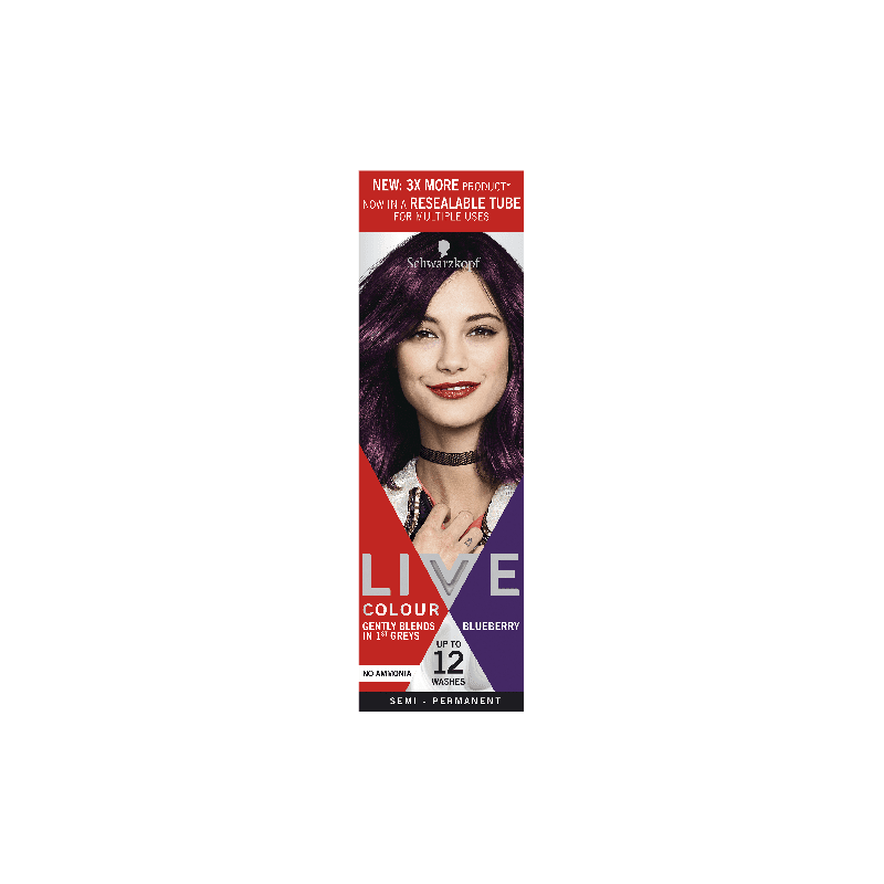 Schwarzkopf Live Colour Blueberry 75mL - 9310714223963 are sold at Cincotta Discount Chemist. Buy online or shop in-store.